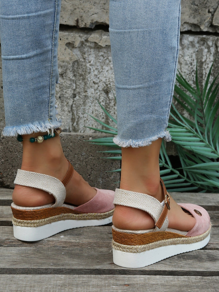 Isabelle | Timeless Espadrille Wedge Mary Jane Shoes