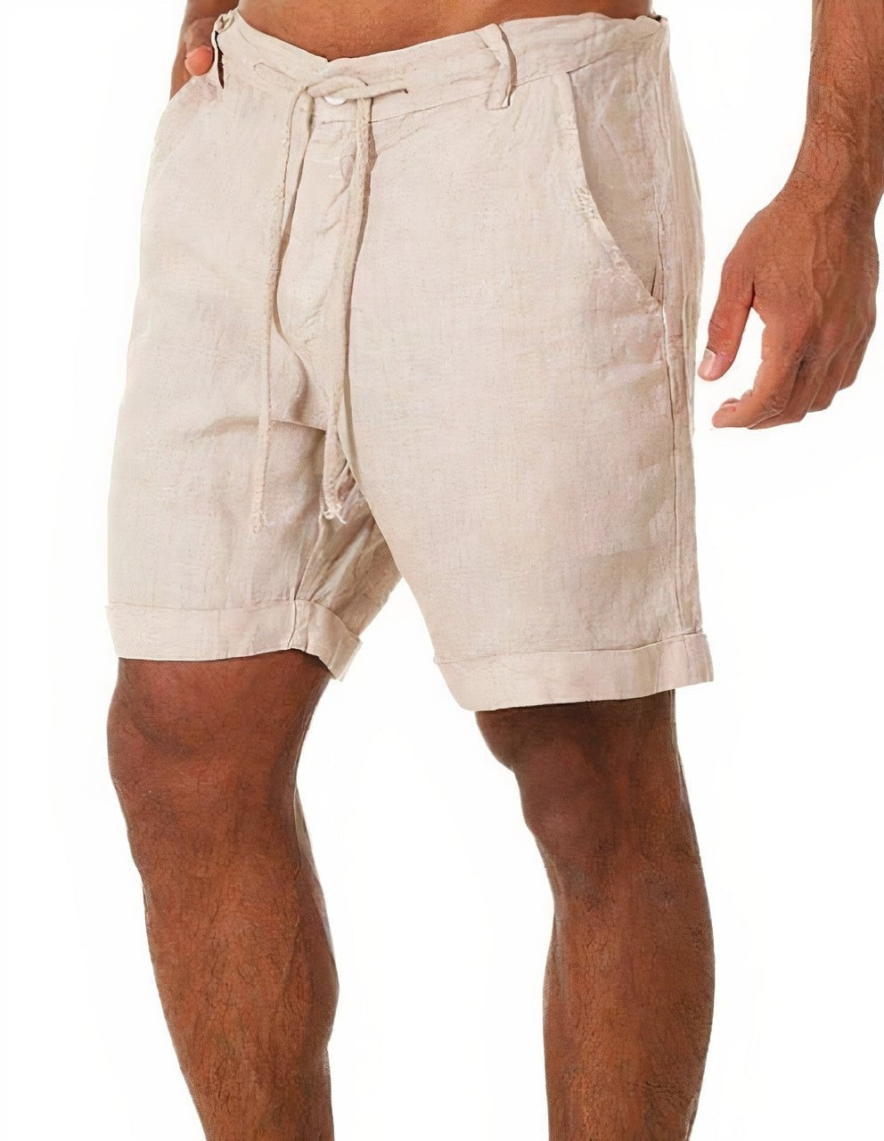 Isaiah | Effortless Drawstring Linen Shorts for Summer