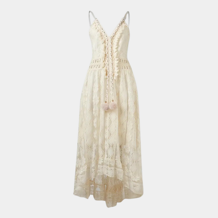Ivy | Stylish Lace Boho Midi Races Dresses