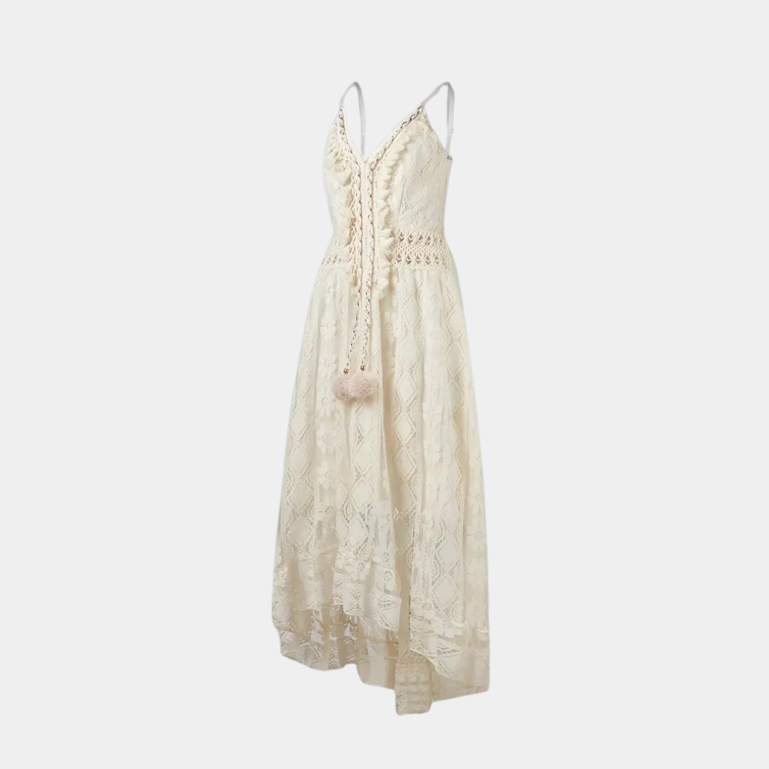 Ivy | Stylish Lace Boho Midi Races Dresses