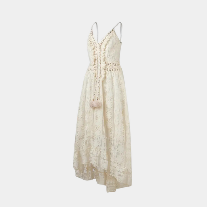 Ivy | Stylish Lace Boho Midi Races Dresses