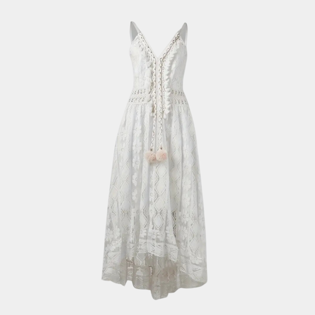 Ivy | Stylish Lace Boho Midi Races Dresses