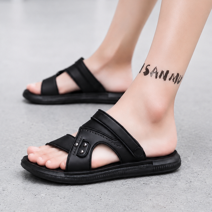 Jack | Refined Open Toe Slingback Mens Sandals