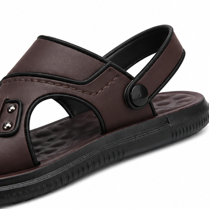 Jack | Refined Open Toe Slingback Mens Sandals