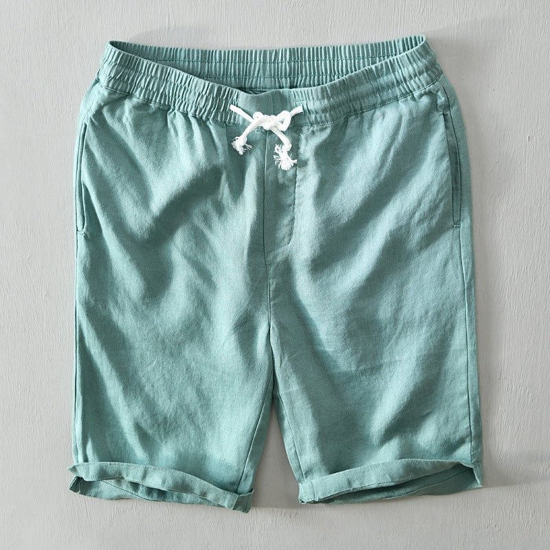 Jack | Relaxed Fit Drawstring Linen Shorts