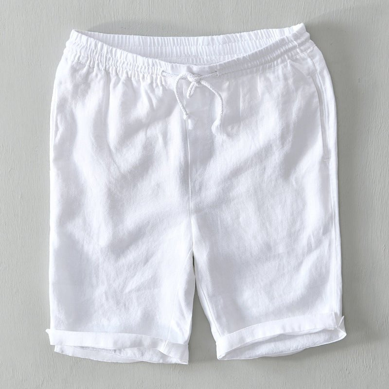 Jack | Relaxed Fit Drawstring Linen Shorts