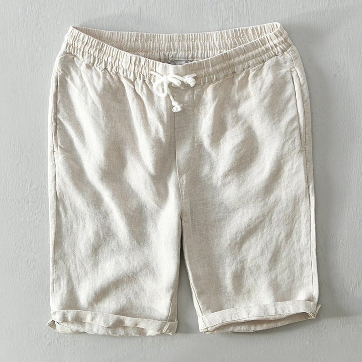Jack | Relaxed Fit Drawstring Linen Shorts