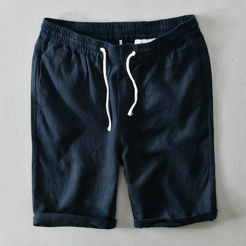 Jack | Relaxed Fit Drawstring Linen Shorts