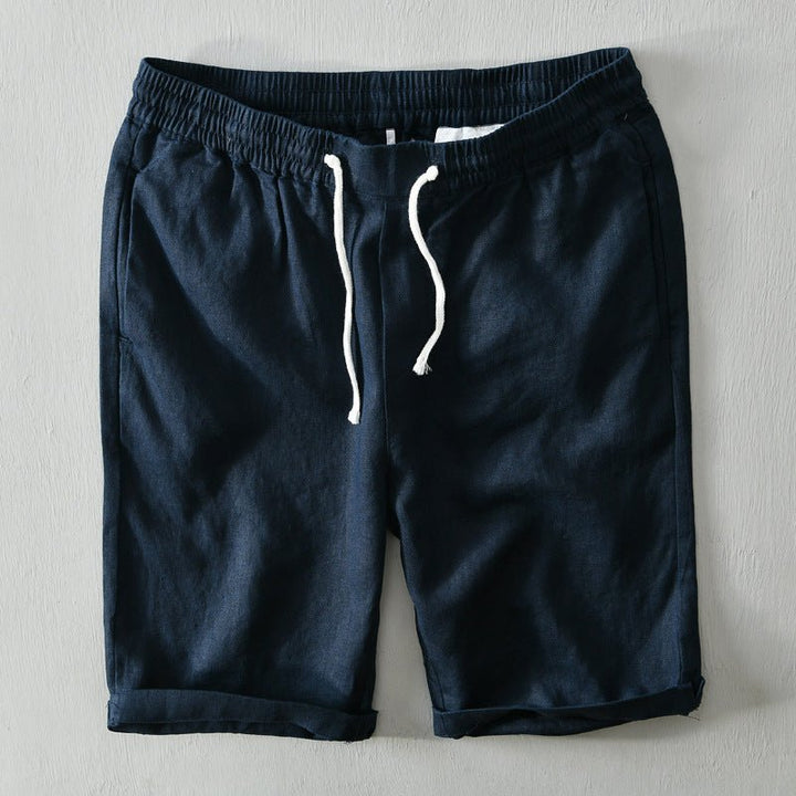 Jack | Relaxed Fit Drawstring Linen Shorts