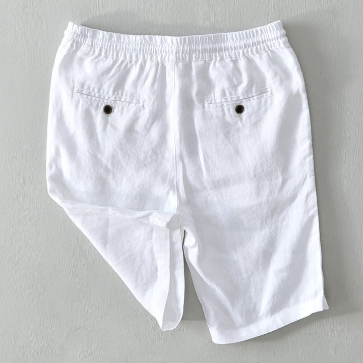 Jack | Relaxed Fit Drawstring Linen Shorts