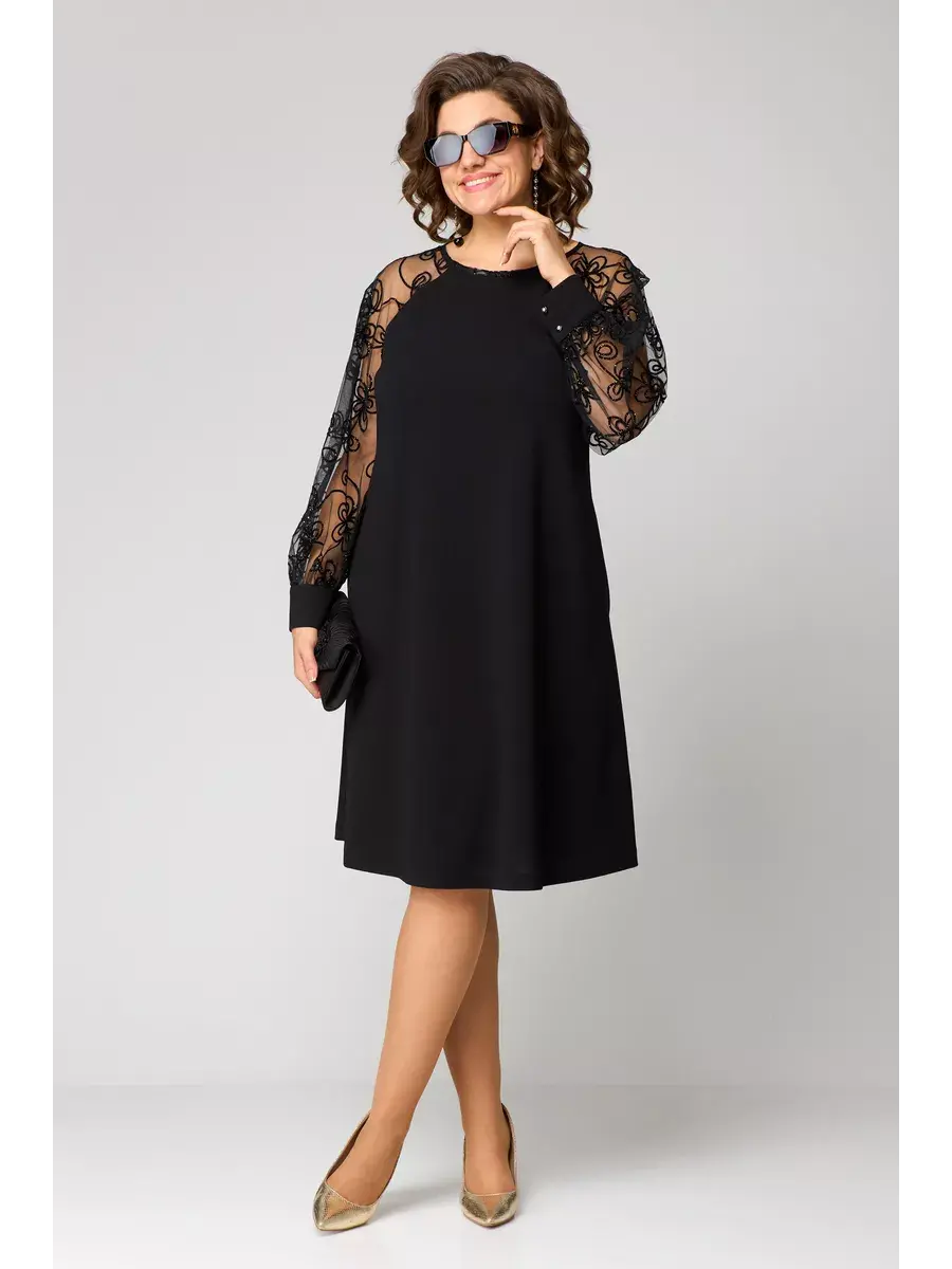 Jasmine | Effortless Lace Sleeve Races Dress for Wedding Guests