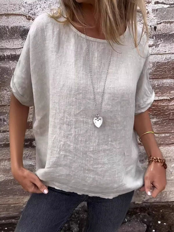Jasmine | Polished Relaxed Fit Textured Summer Tops