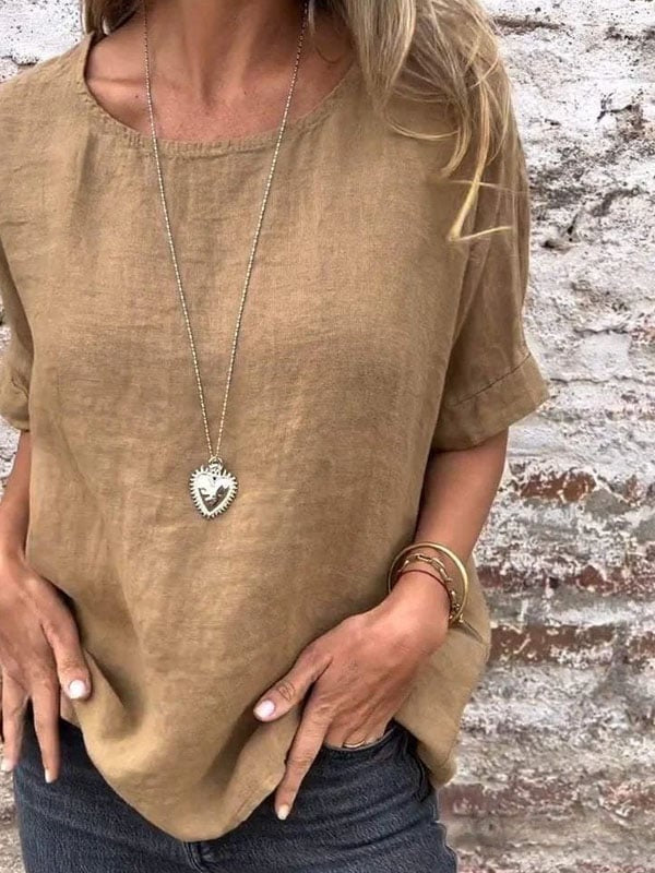 Jasmine | Polished Relaxed Fit Textured Summer Tops