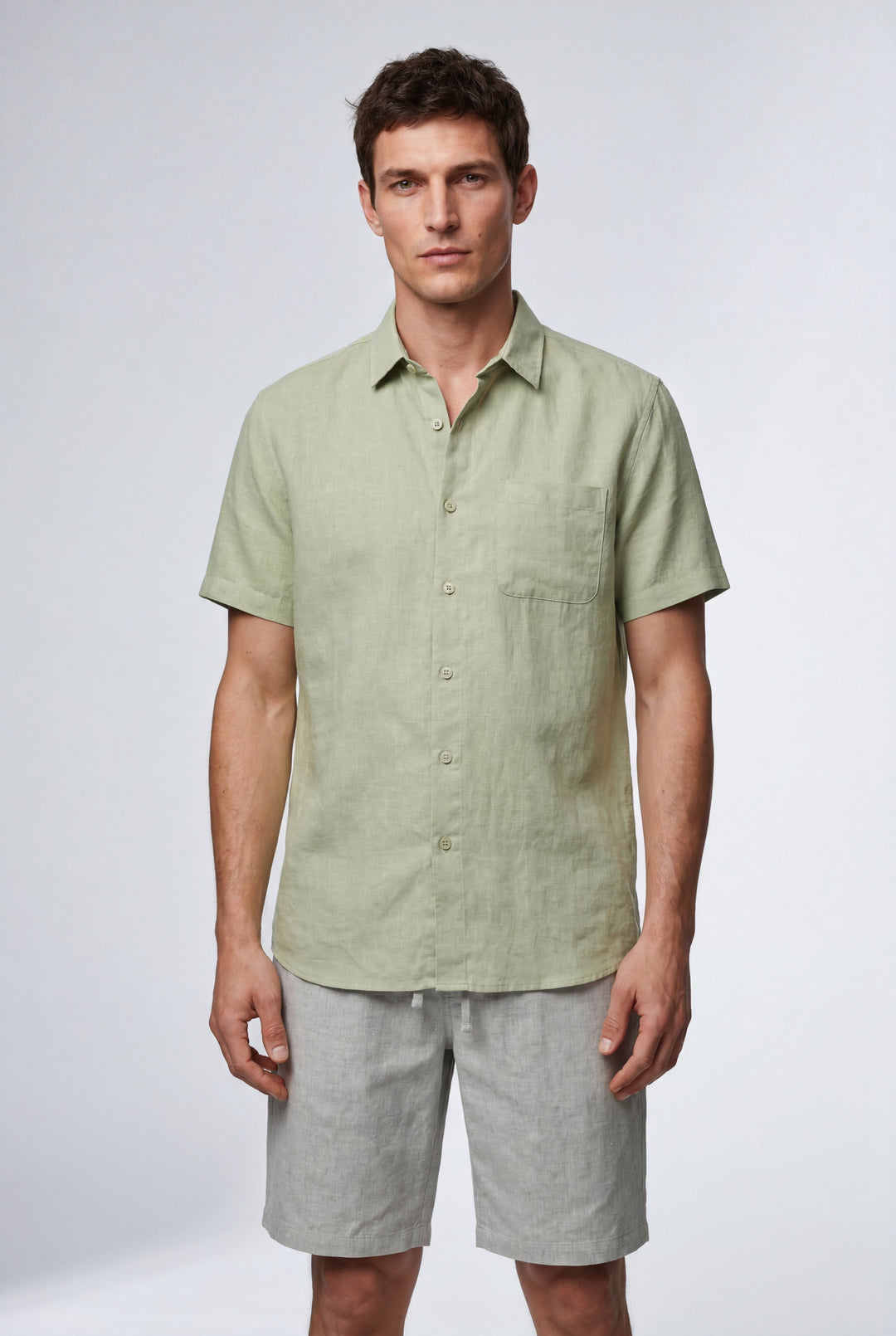 Jasper | Cosy Relaxed Fit Drawstring Linen Shorts