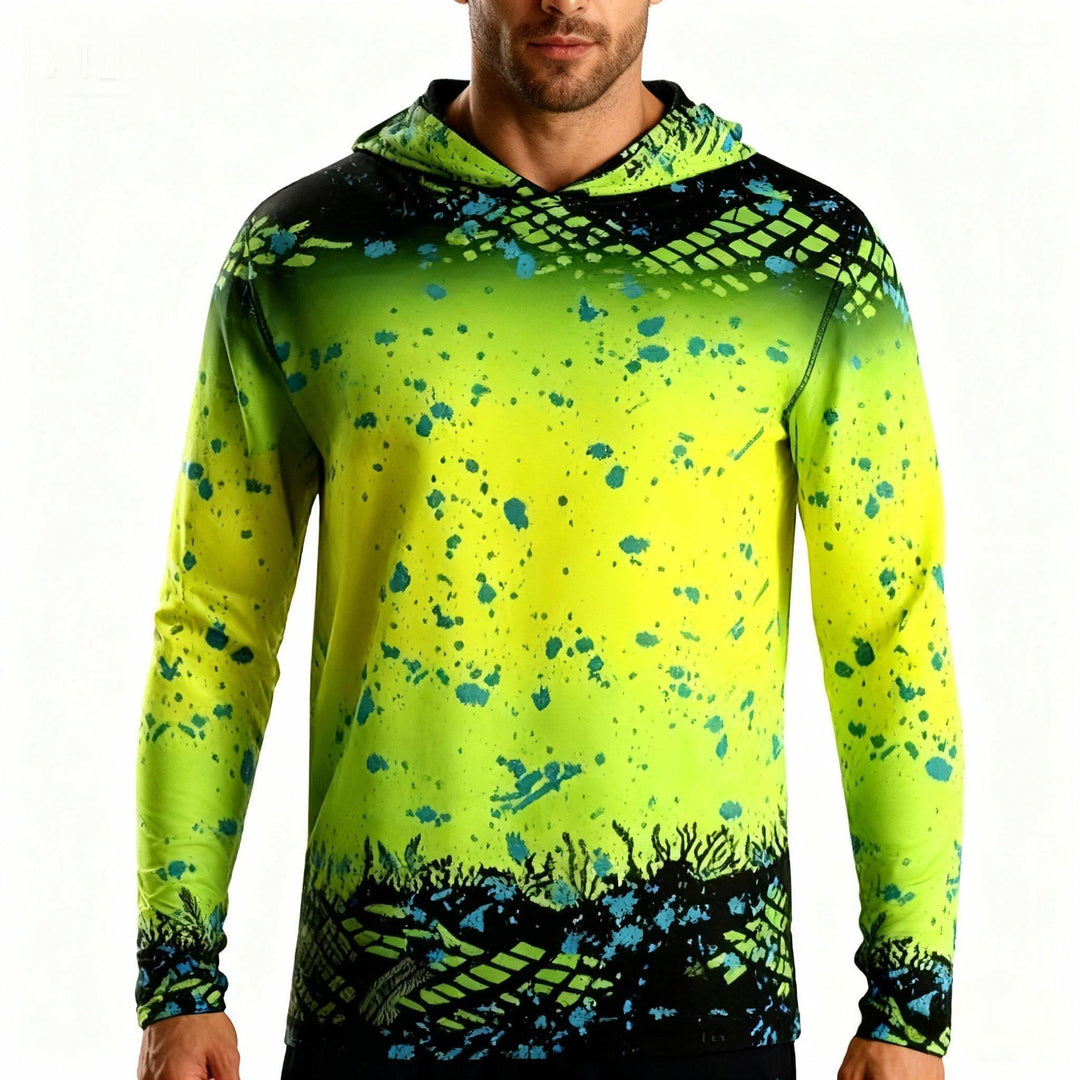 Jasper | Sophisticated UV Protection Long Sleeve Fishing Shirt Hoodie