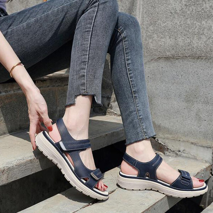Kaia | Polished Orthopedic Sandals with Arch Support