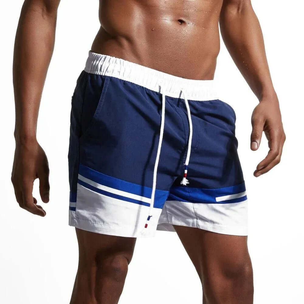 Koa | Classic Striped Quick-Dry Swimming Shorts