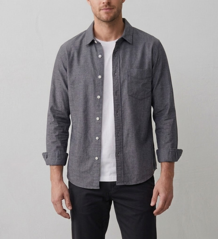 Koa | Effortless Classic Long Sleeve Linen Shirt
