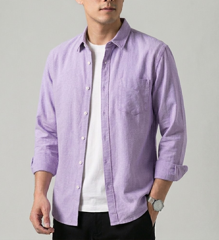 Koa | Effortless Classic Long Sleeve Linen Shirt