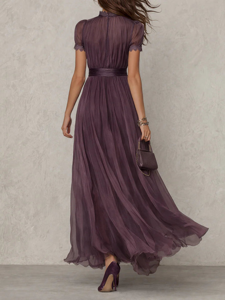 Lainey | Graceful Lace Keyhole Formal Dress