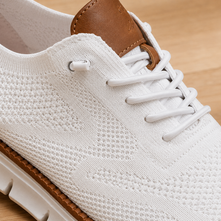 Leon | Classic Knit Orthopedic Shoes with Contrast Trim