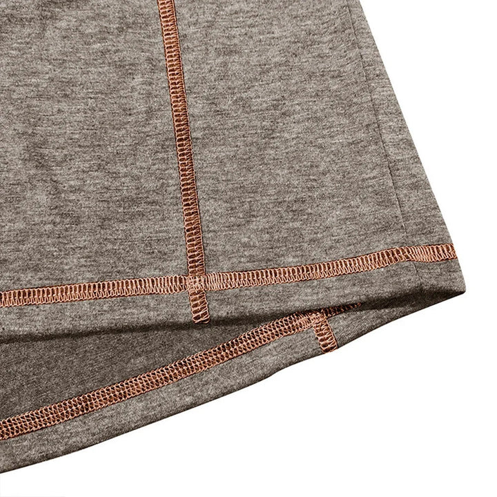 Leon | Relaxed Short Sleeve Henley Mens T Shirt