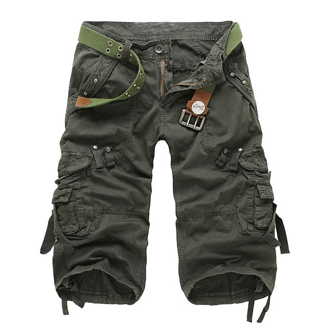 Leonardo | Refined Multi-Pocket Cargo Shorts for Men