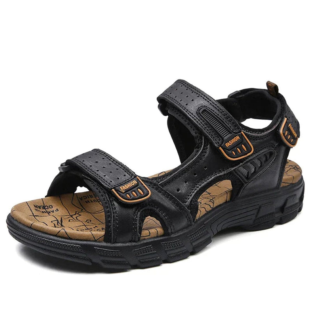 Levi | Adjustable Strap Open Toe Mens Sandals
