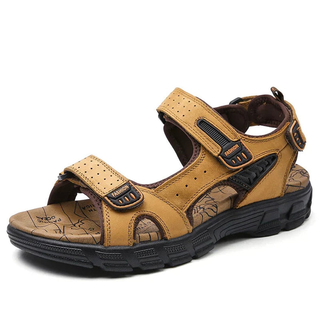 Levi | Adjustable Strap Open Toe Mens Sandals