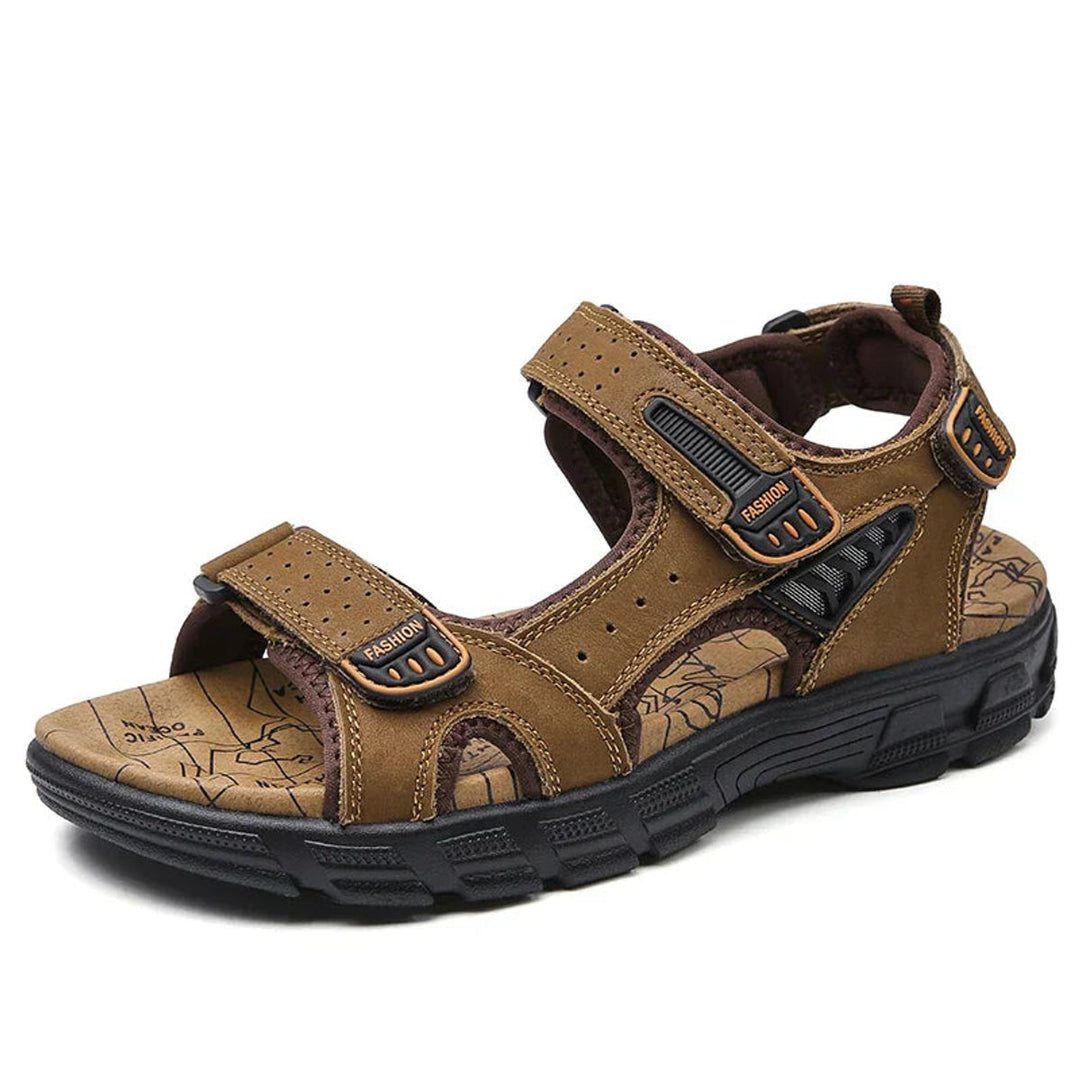 Levi | Adjustable Strap Open Toe Mens Sandals