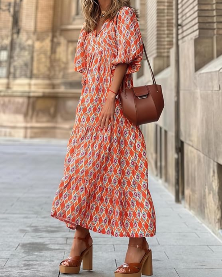 Lily | Classic Tiered Boho Maxi Summer Dresses