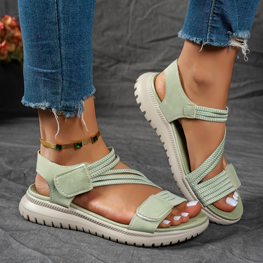 Lily | Elegant Orthopedic Platform Sandals with Adjustable Straps