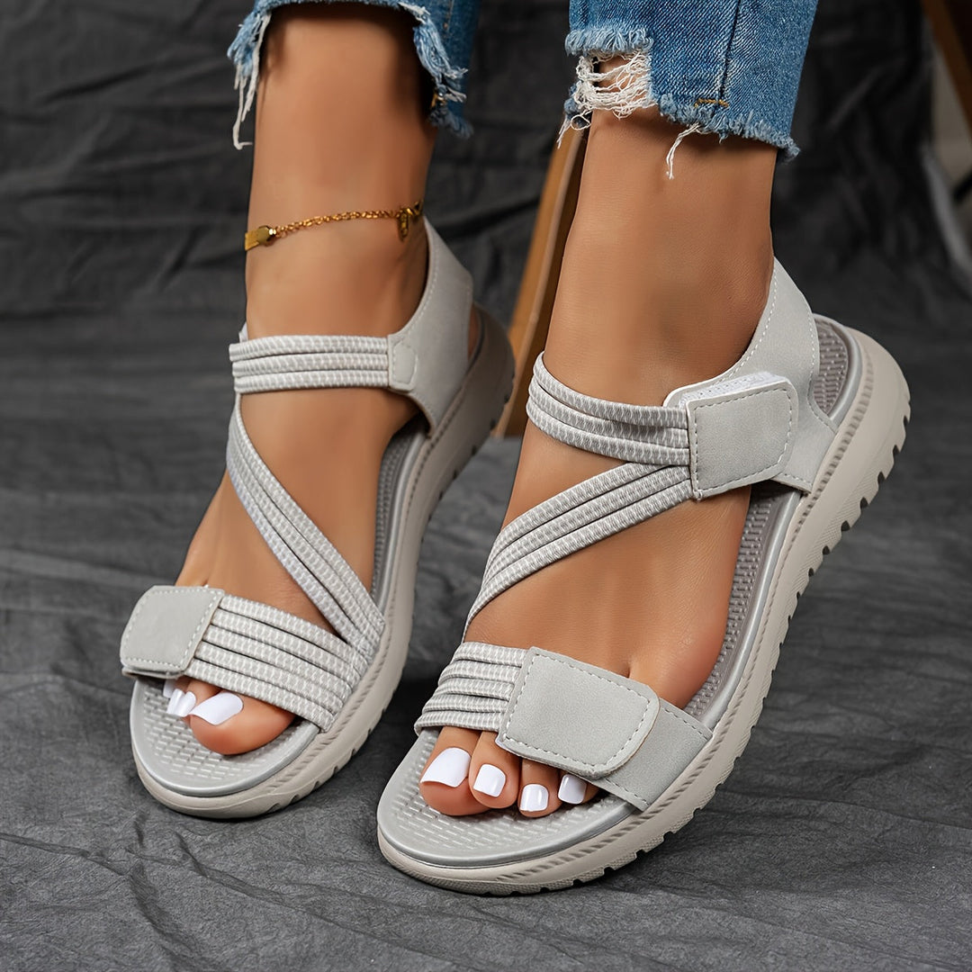 Lily | Elegant Orthopedic Platform Sandals with Adjustable Straps