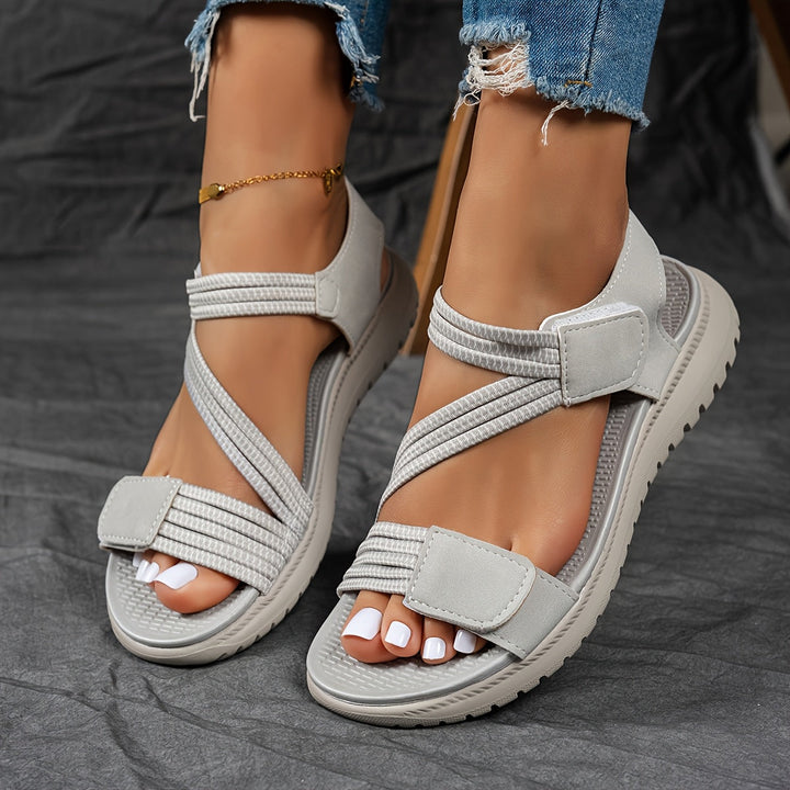 Lily | Elegant Orthopedic Platform Sandals with Adjustable Straps