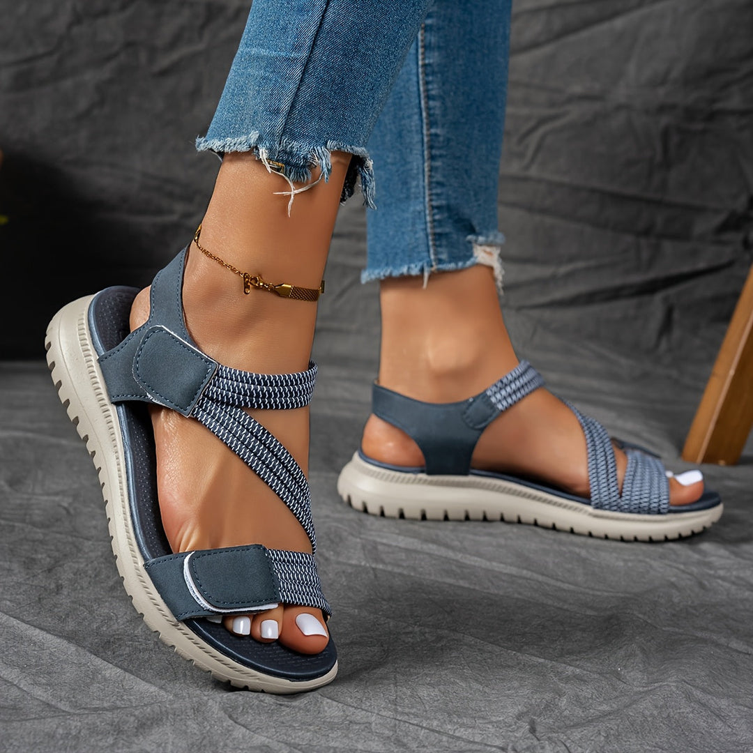 Lily | Elegant Orthopedic Platform Sandals with Adjustable Straps