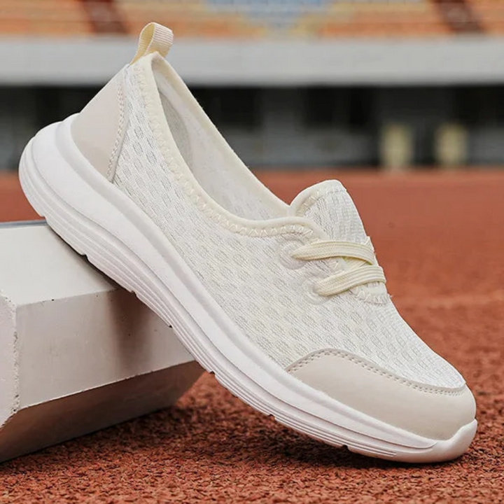 Lily | Sophisticated Mesh Lace-Up Orthopedic Shoes