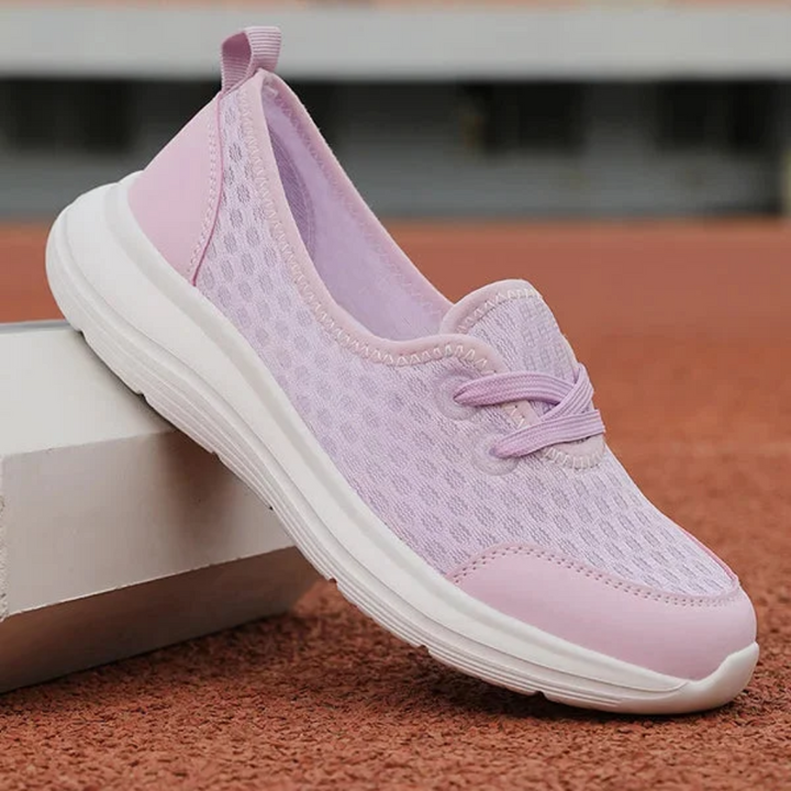 Lily | Sophisticated Mesh Lace-Up Orthopedic Shoes