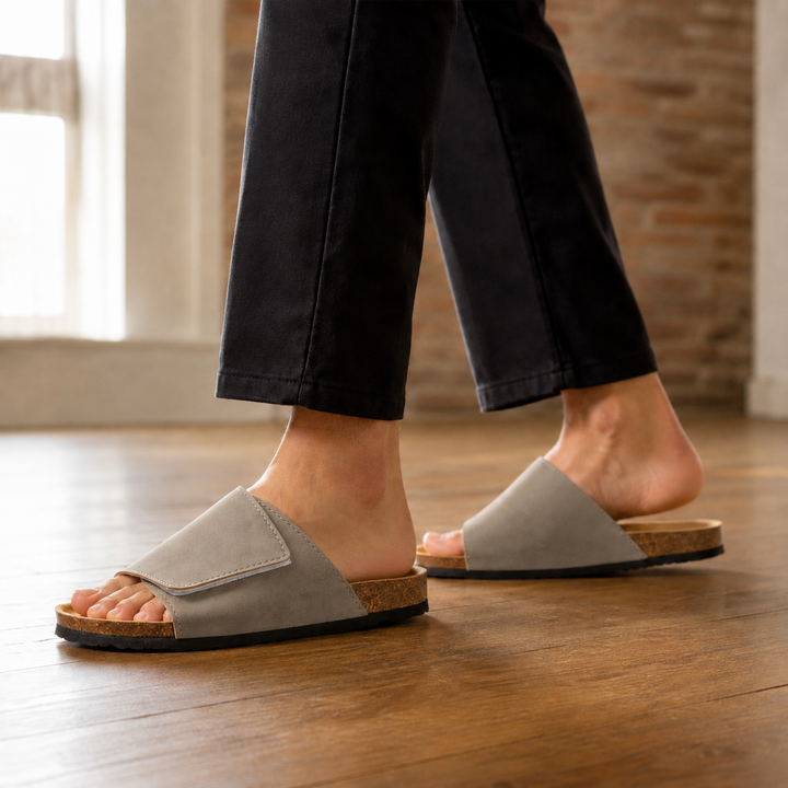 Logan | Effortless Adjustable Strap Mens Slides