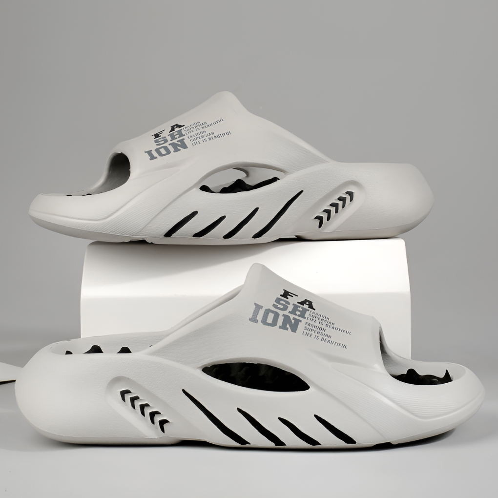 Logan | Stylish Cushioned Arch Support Men Slides Sandals