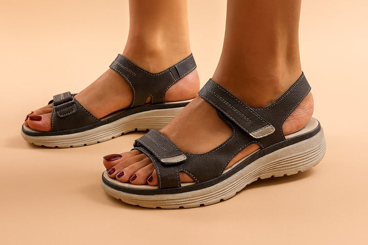 Lottie | Classic Chunky Sandals with Adjustable Straps