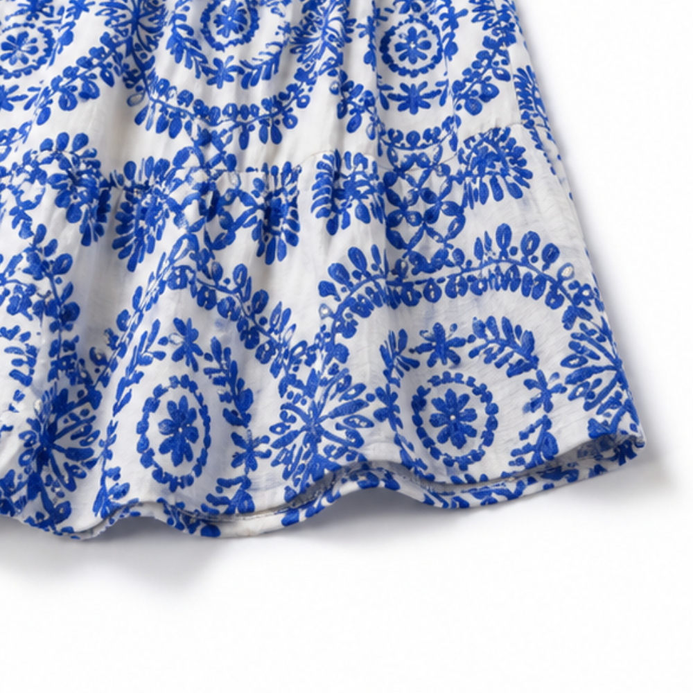 Lottie | Sophisticated High Waisted Printed Maxi Skirt