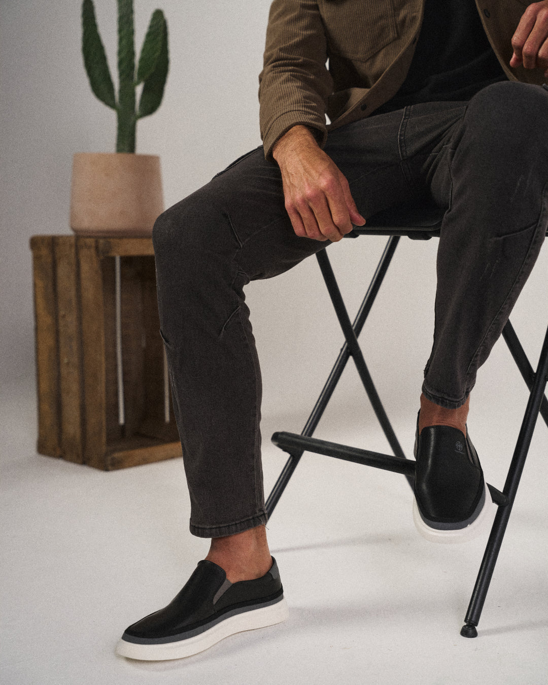 Lucas | Refined Cushioned Orthopedic Slip-On Walking Shoes