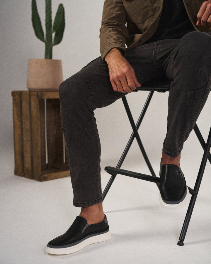 Lucas | Refined Cushioned Orthopedic Slip-On Walking Shoes