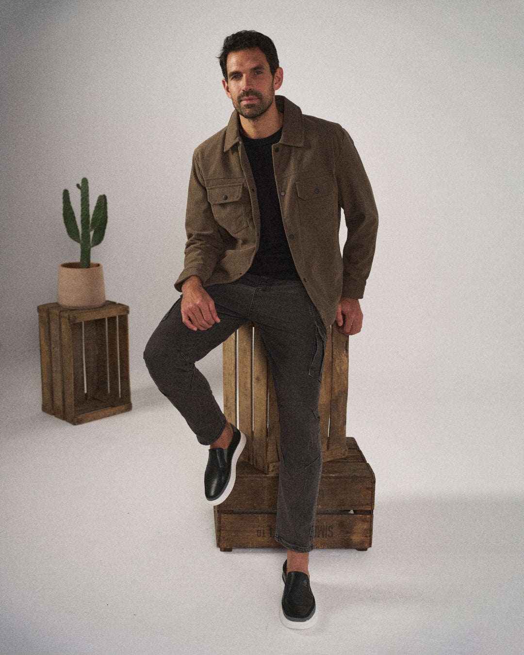 Lucas | Refined Cushioned Orthopedic Slip-On Walking Shoes