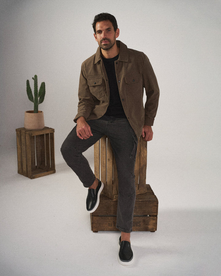 Lucas | Refined Cushioned Orthopedic Slip-On Walking Shoes