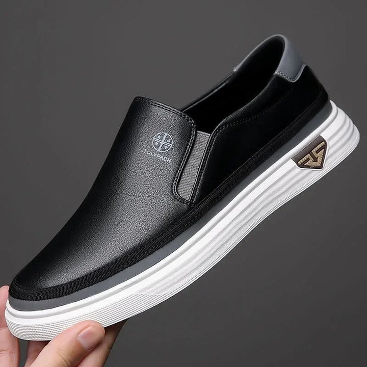 Lucas | Refined Cushioned Orthopedic Slip-On Walking Shoes