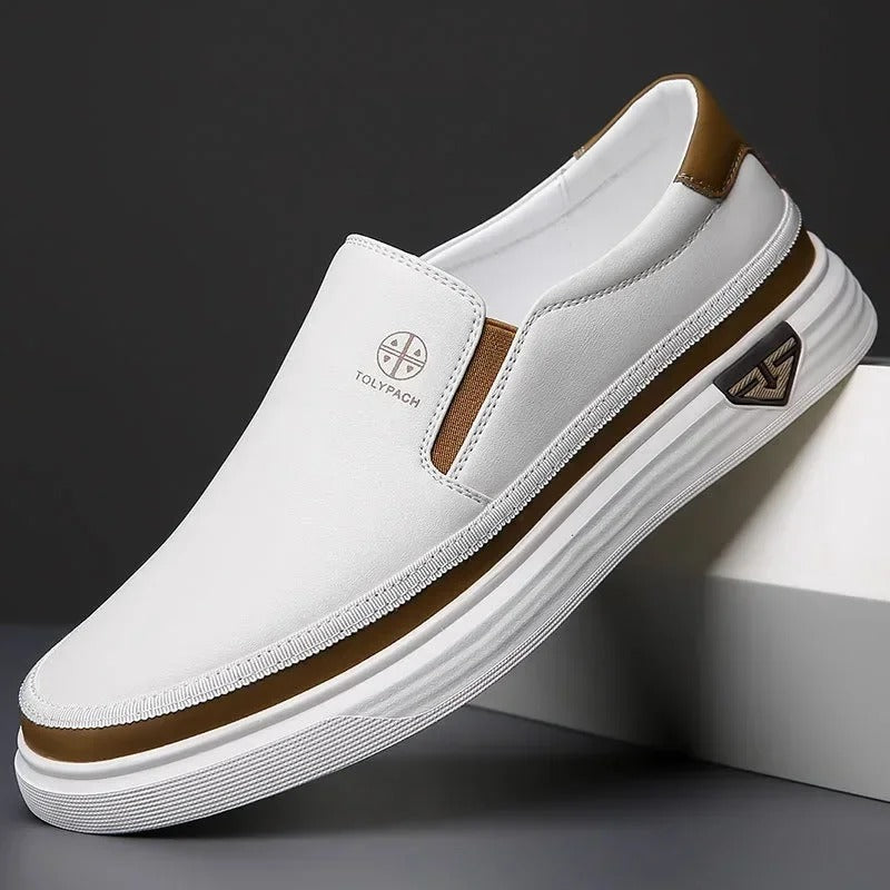 Lucas | Refined Cushioned Orthopedic Slip-On Walking Shoes