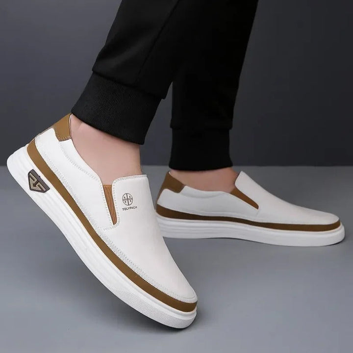 Lucas | Refined Cushioned Orthopedic Slip-On Walking Shoes