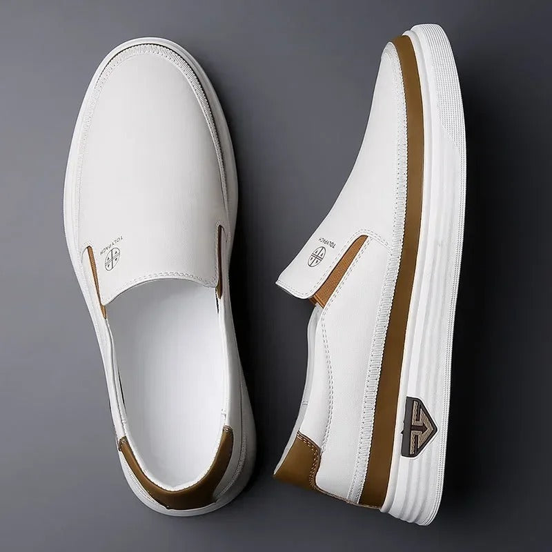 Lucas | Refined Cushioned Orthopedic Slip-On Walking Shoes