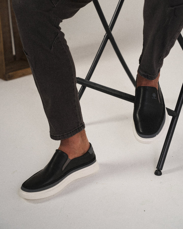 Lucas | Refined Cushioned Orthopedic Slip-On Walking Shoes